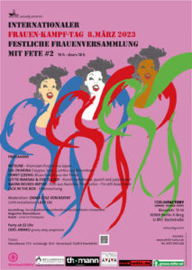 8-März Festliche Frauenversammlung mit Fete im Forum Factory